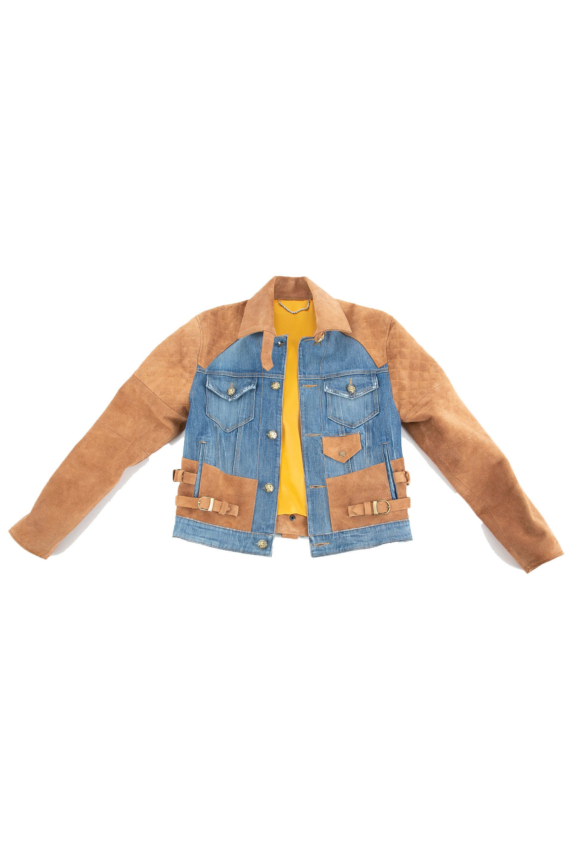 Front of 18 Karat Suede Jacket